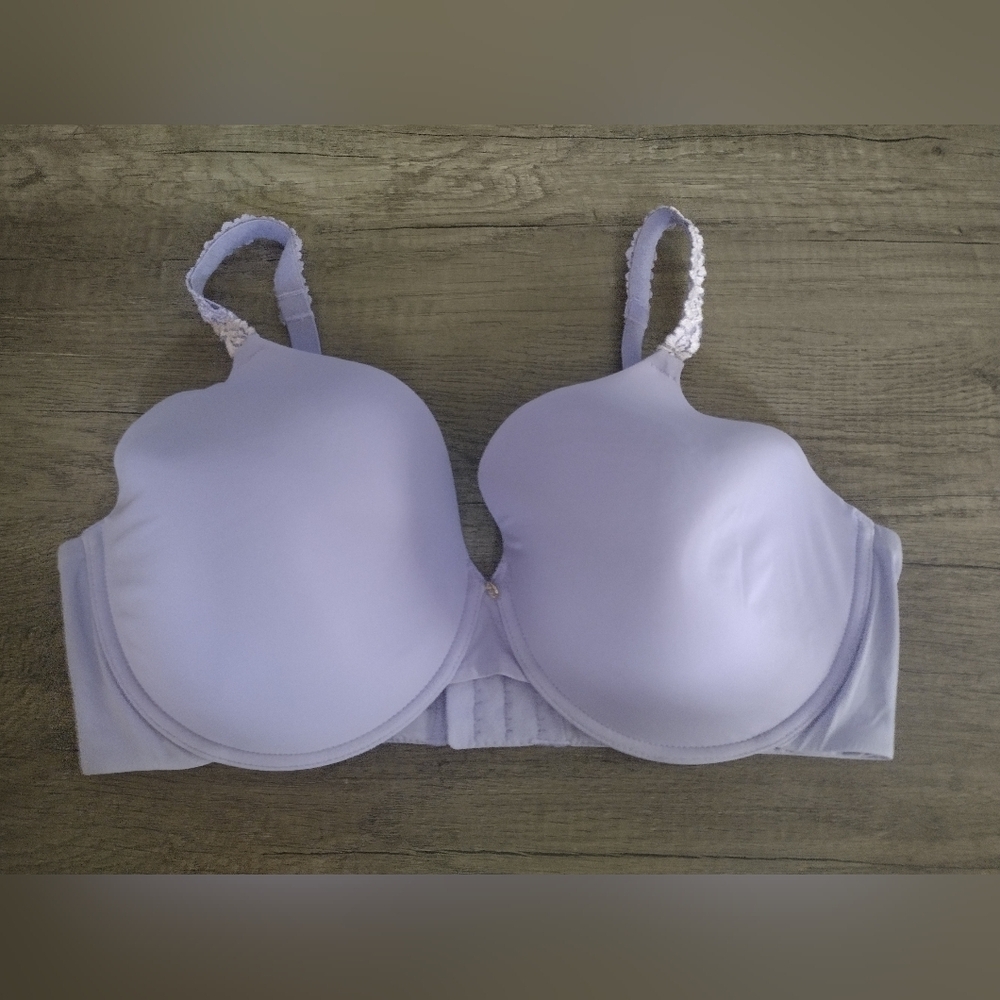 Natori 731080 Rose Dream Custom Coverage Underwire Bra Purple Size 38DDD NWOT